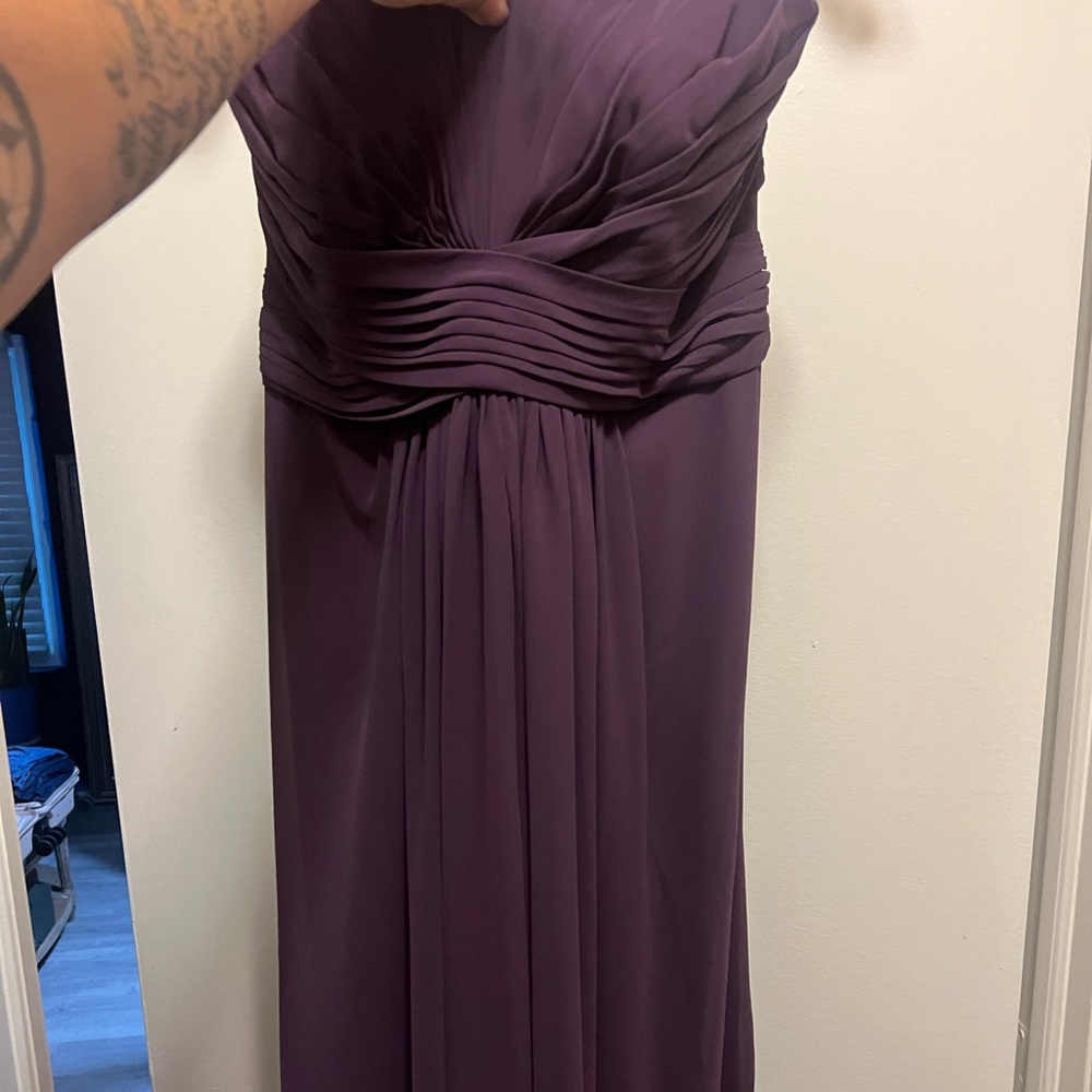 Brand new plum bridesmaids dress